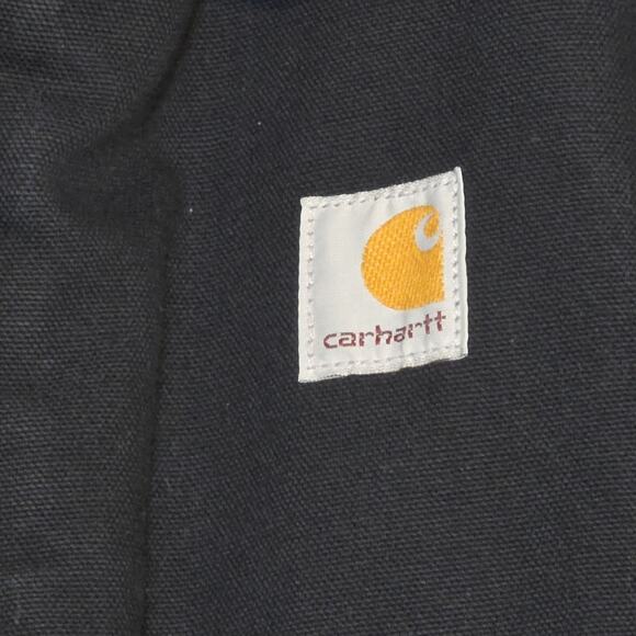 Vintage Carhartt Detroit Jacket J01 Made USA Blk Duck Quilted Lined Men’s Large - Picture 4 of 16